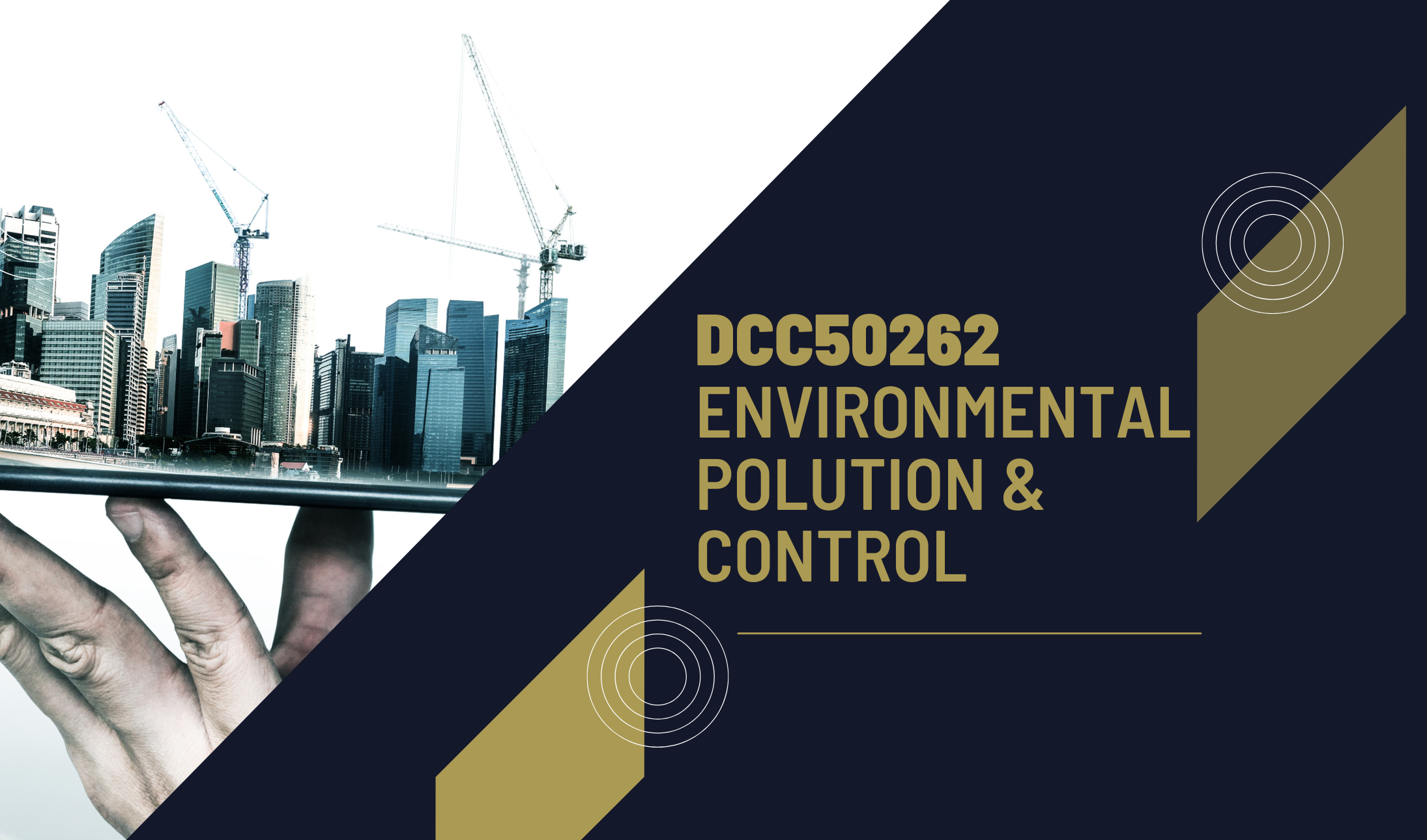 DCC50262 ENVIRONMENTAL POLUTION AND CONTROL