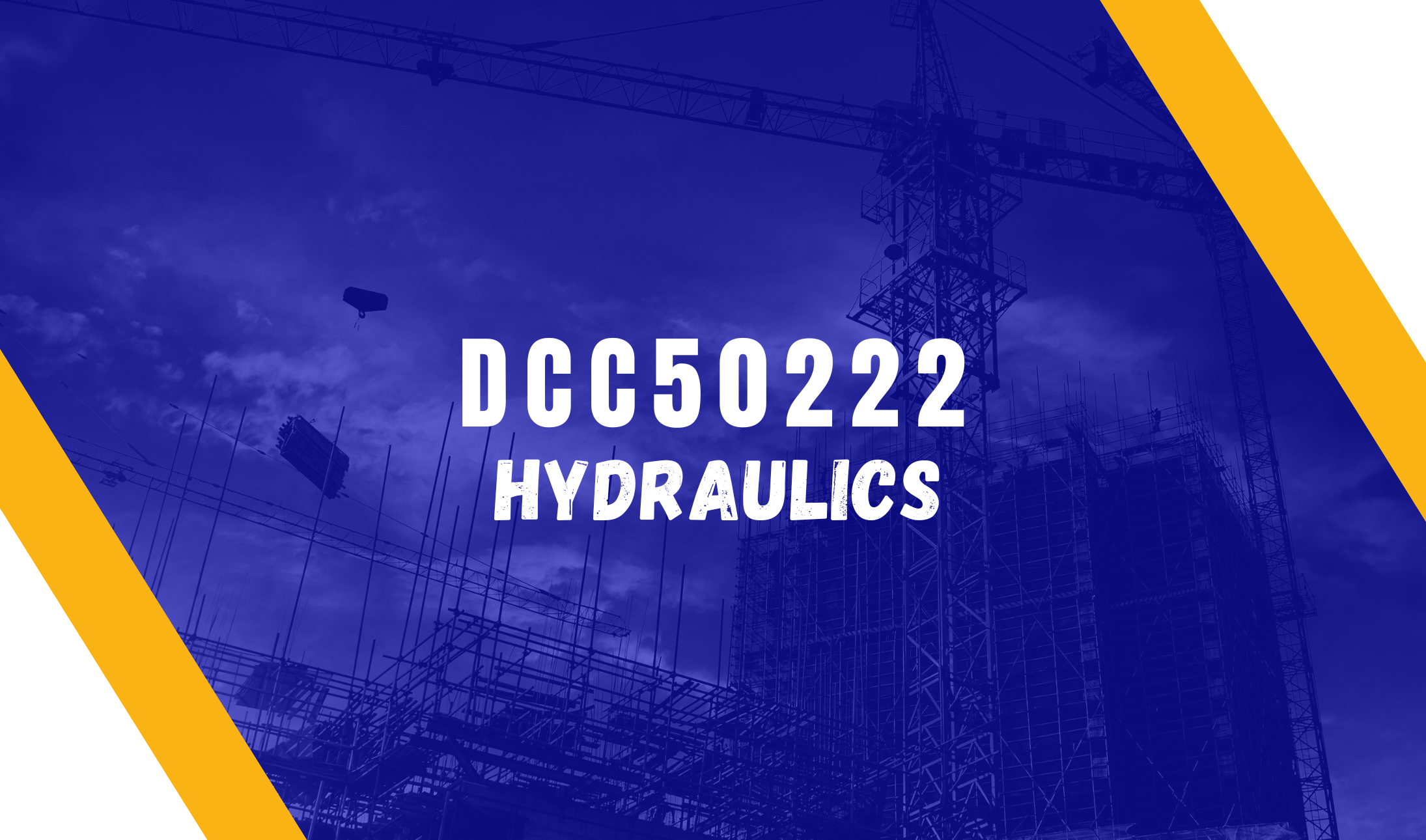 DCC50222 - HYDRAULICS_Sesi 1