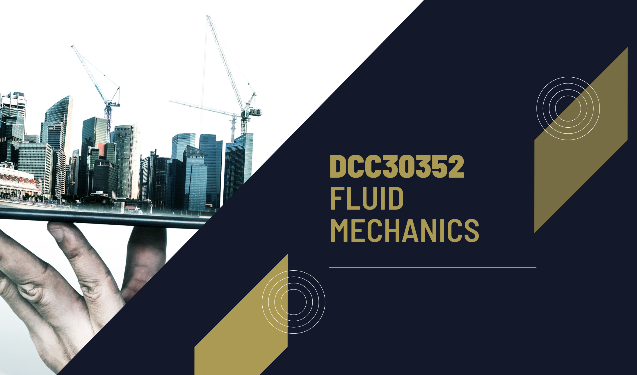 DCC30352 FLUID MECHANICS