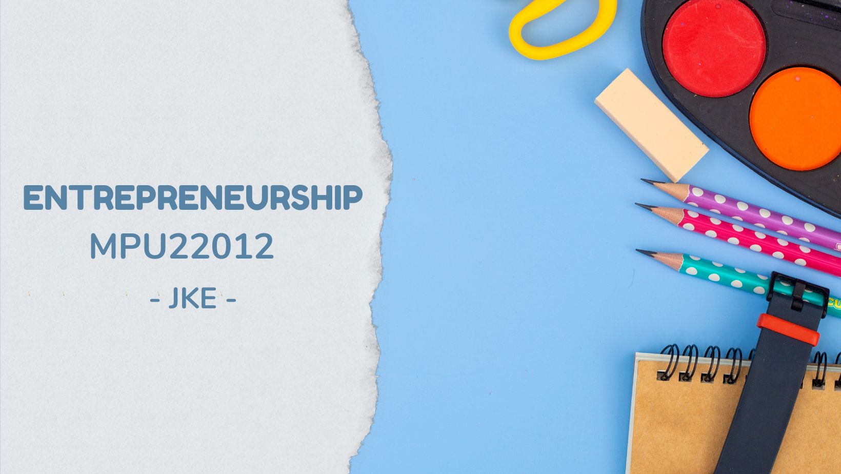 MPU22012 ENTREPRENEURSHIP