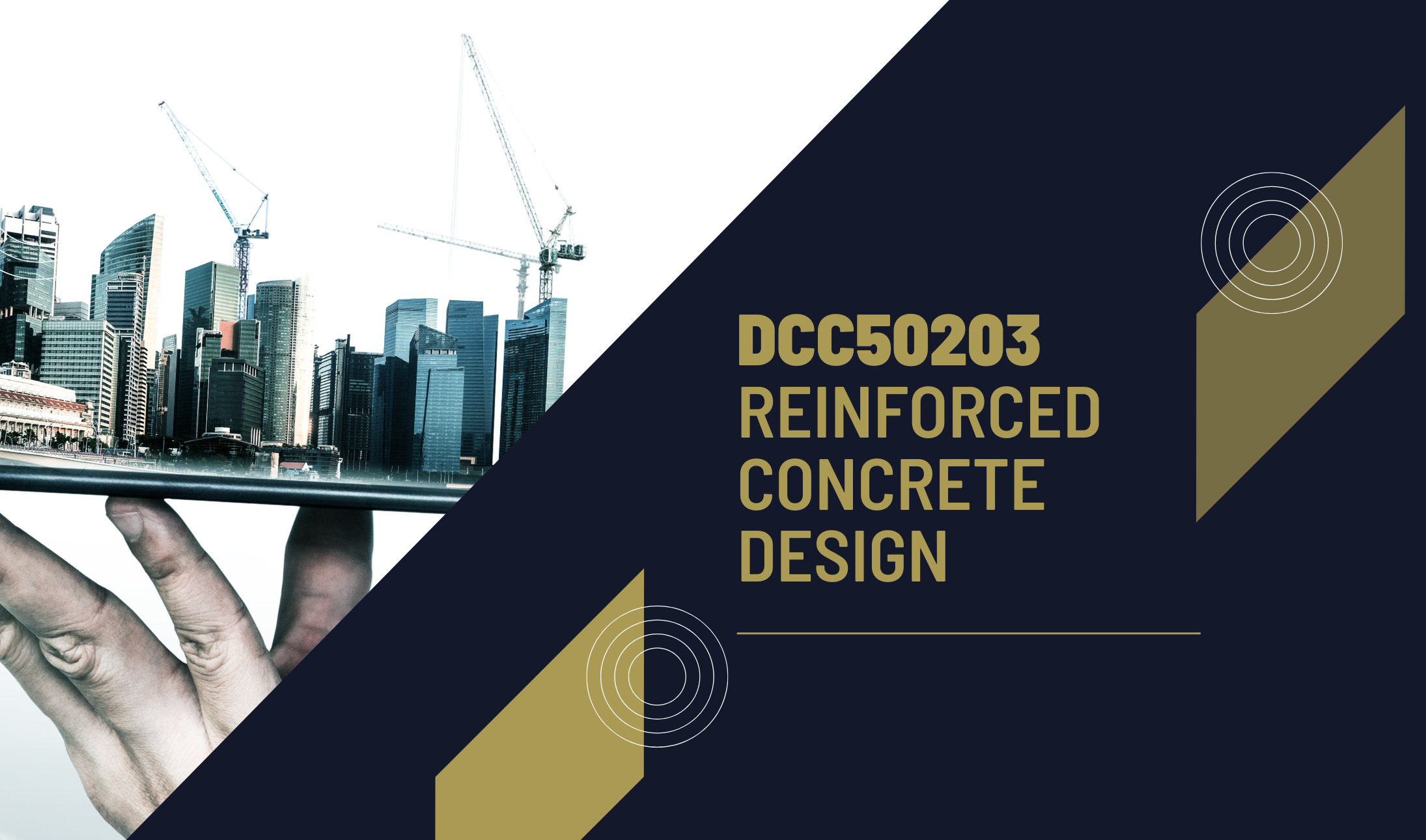 DCC50203 REINFORCED CONCRETE DESIGN